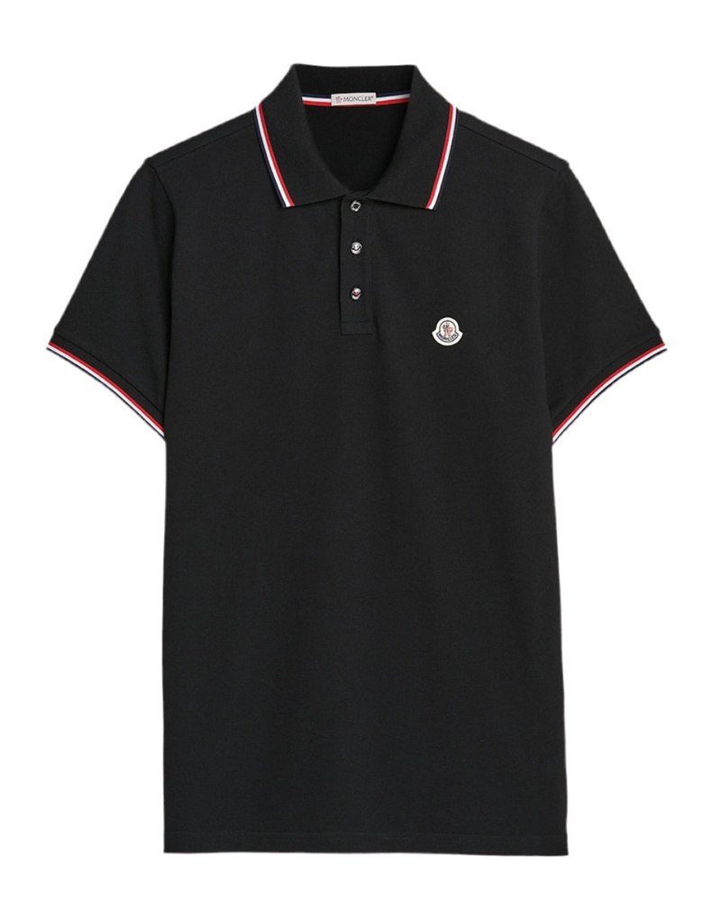 Moncler Contrast Rib Polo