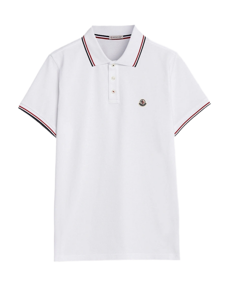 Moncler Contrast Rib Polo